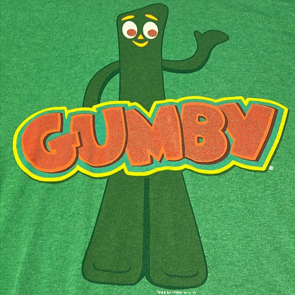 Vintage Cartoon “Gumby” TShirt size 2XL